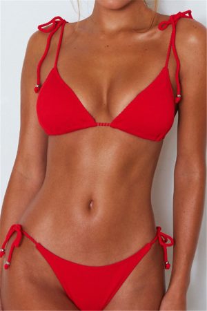 Μαγιό δύο τεμαχίων PALAWAN red